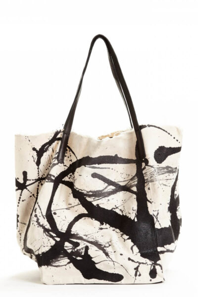 Oak & Graf Lantz Loak City Tote Splattered Paint
